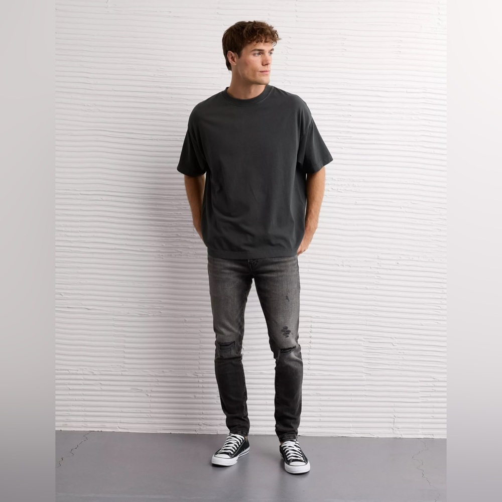 American Eagle Next Level Flex Black Jeans | 30 x 32